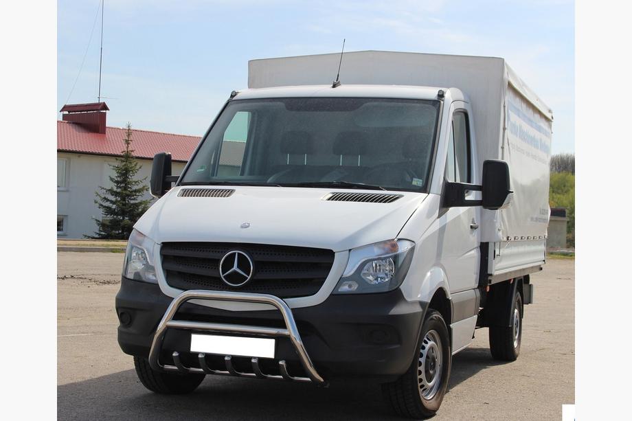 Mercedes Sprinter W906 2006–2018 гг. Кенгурятник WT003 (нержавейка) 60мм, без надписи Фото 7