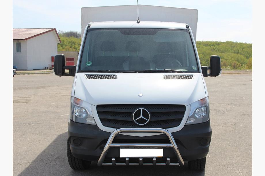 Mercedes Sprinter W906 2006–2018 гг. Кенгурятник WT003 (нержавейка) 60мм, без надписи Фото 8