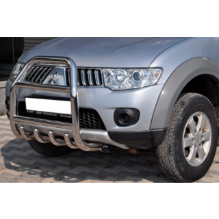 Кенгурятник QT007 (нержавейка) фото 2