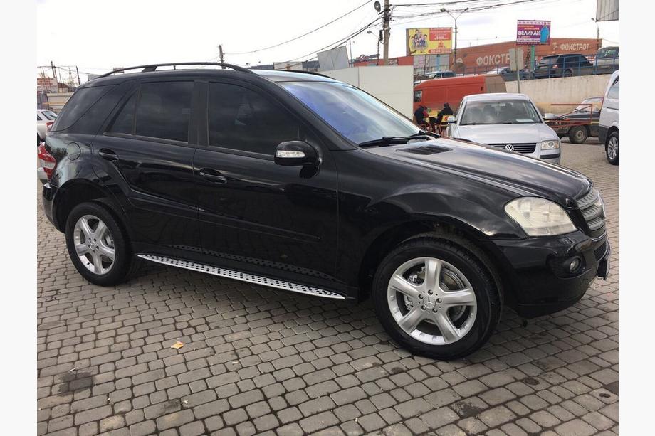 Mercedes ML W164 2005-2011 гг. Боковые Подножки OEM (2 шт., Алюминий) Фото 10