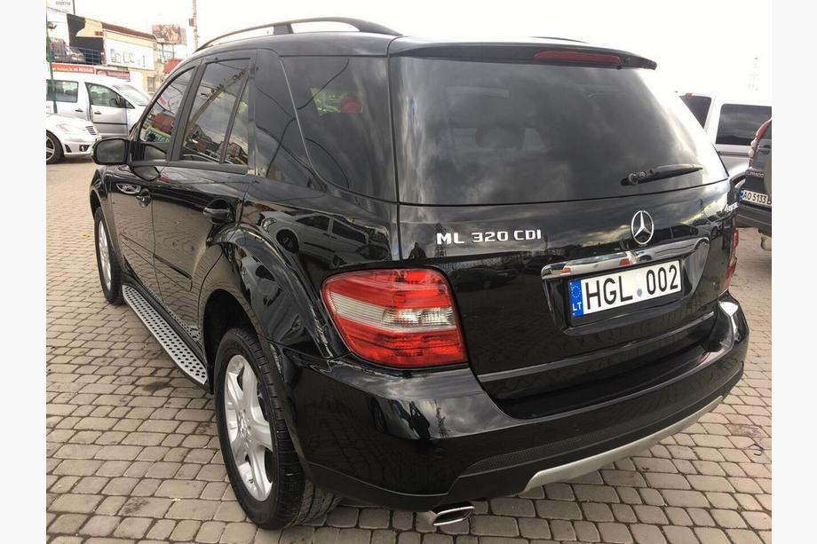 Mercedes ML W164 2005-2011 гг. Боковые Подножки OEM (2 шт., Алюминий) Фото 13