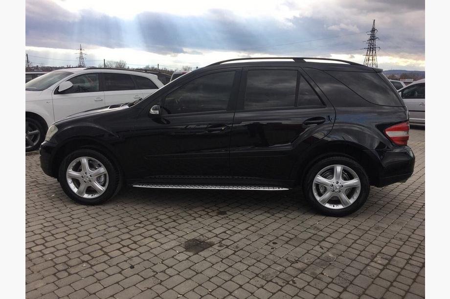 Mercedes ML W164 2005-2011 гг. Боковые Подножки OEM (2 шт., Алюминий) Фото 14