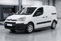 Citroen Berlingo 2008-2018 гг. Боковые Подножки Allmond Black (2 шт., Алюминий) фото 1