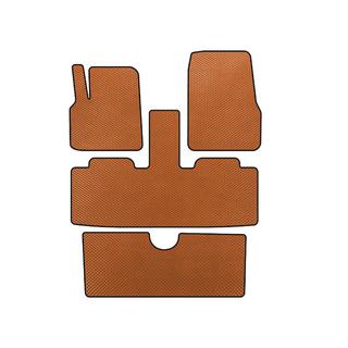 Коврики EVA (3 ряда, 7-местный, Оранжевые) Renault Espace 2002-2014 гг.
