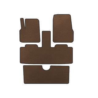 Коврики EVA (3 ряда, 7-местный, Коричневые) Renault Espace 2002-2014 гг.