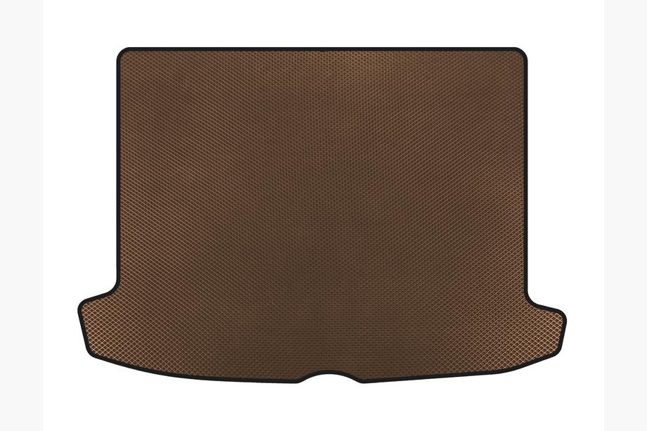 Renault Clio IV 2012-2019 гг. Коврик в багажник EVA V2 (SW, Коричневый) Image