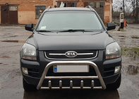 Kia Sportage 2004-2010 гг. Кенгурятник WT003 (нержавейка) фото 4