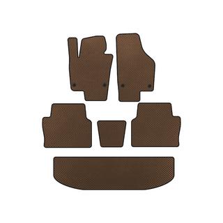 Коврики EVA (3 ряда, Коричневые)