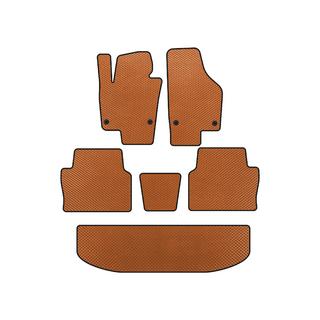 Коврики EVA (3 ряда, Оранжевые)