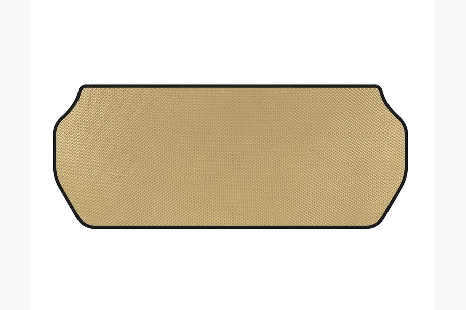 Opel Zafira A 1998-2005 гг. Коврик в багажник EVA (до 3 ряда, 2003-2005, 7-местный, Бежевый) Image