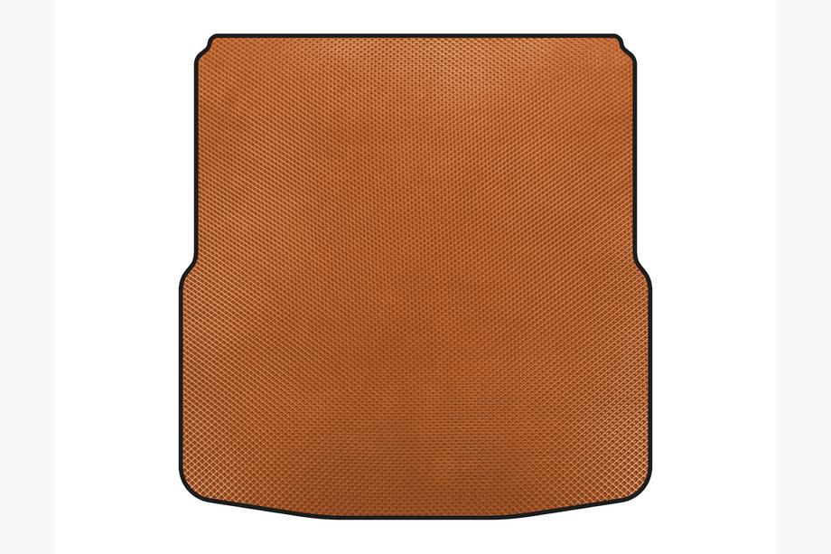 Skoda Superb 2009-2015 гг. Коврик в багажник (двойное дно, SW, Оранжевый) Image