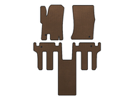 Ssang Yong Rodius Коврики EVA (2 ряда, Коричневые) фото 1