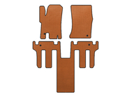 Ssang Yong Rodius Коврики EVA (2 ряда, Оранжевые) фото 1