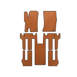 Коврики EVA (3 ряда, Оранжевые)