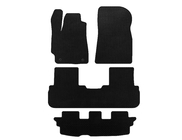 Toyota Highlander 2008-2013 гг. Коврики EVA (3 ряда, Черный) фото 1