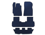Toyota Highlander 2008-2013 гг. Коврики EVA (3 ряда, Синие) фото 1