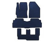 Toyota Verso 2009–2018 гг. Коврики EVA (3 ряда, 7-местный, Синий) фото 1