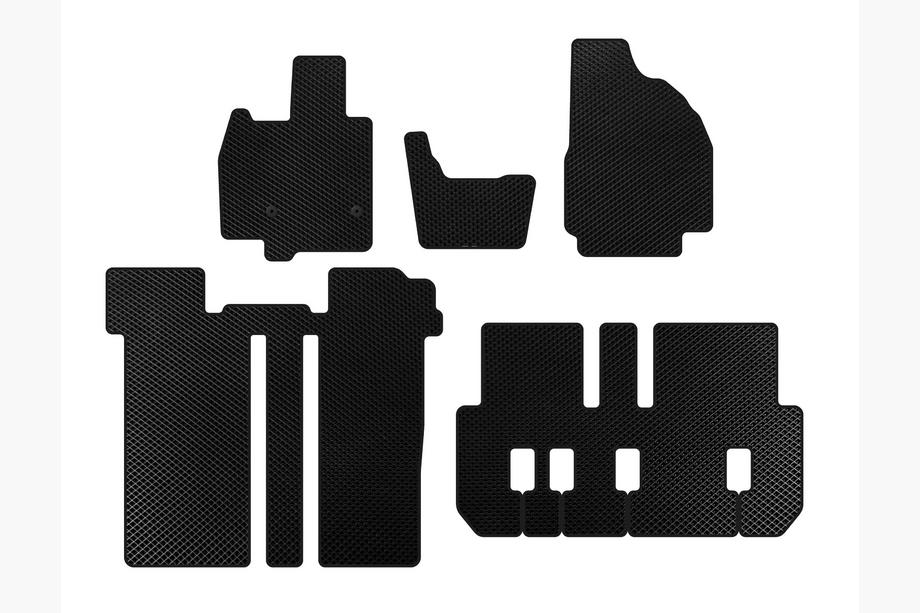 Коврики EVA (3 ряда, 6-местный, Черный) Image Коврики EVA (3 ряда, 6-местный, Черный) Image