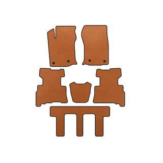 Коврики EVA (3 ряда, 2014-2024, 7-местный, Оранжевый)