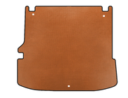 Toyota Highlander 2019- гг. Коврик в багажник EVA V2 (с сабвуфером, 7-местный, Оранжевый) фото 1