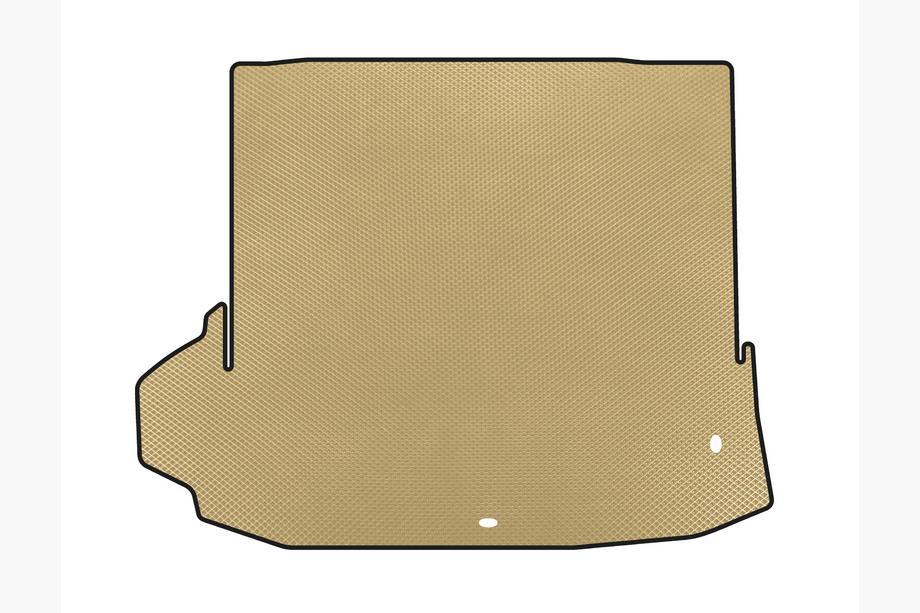 Toyota Highlander 2019- гг. Коврик в багажник EVA V3 (без сабвуфера, 7-местный, Бежевый) Image