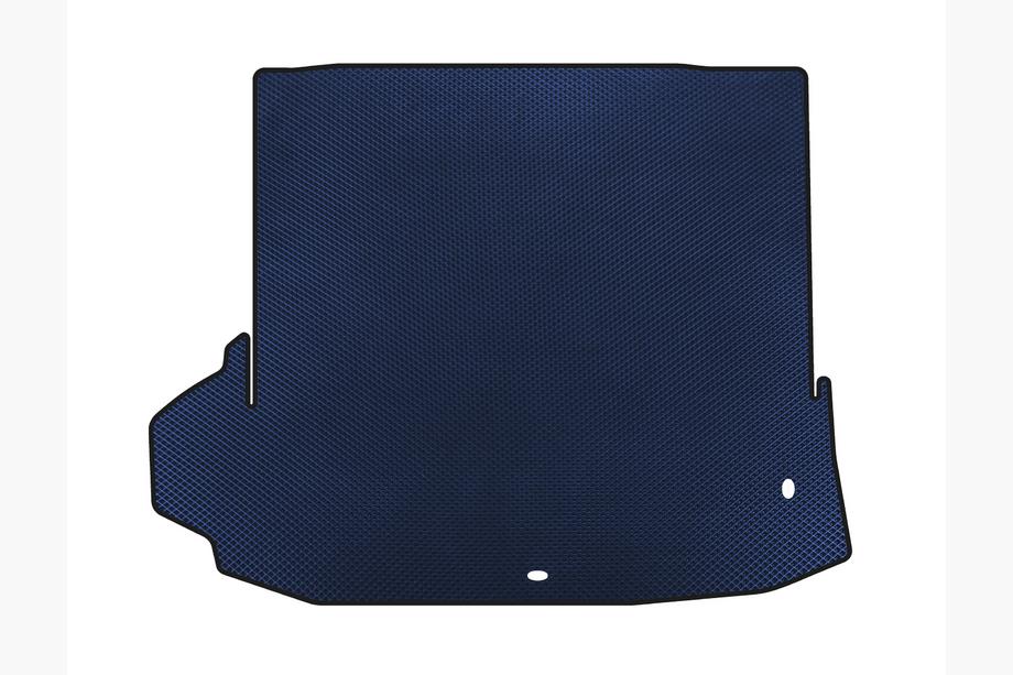 Toyota Highlander 2019- гг. Коврик в багажник EVA V3 (без сабвуфера, 7-местный, Синий) Image