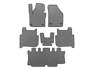 Volkswagen Touran 2003-2010 гг. Коврики EVA (3 ряда, 2006-2010, 7-местный, Серый) фото 1