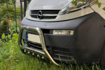 Opel Vivaro 2001-2015 гг. Кенгурятник WT003-4 (нержавейка) фото 4