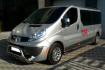 Opel Vivaro 2001-2015 гг. Кенгурятник WT003-4 (нержавейка) фото 11