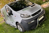 Opel Vivaro 2001-2015 гг. Кенгурятник WT003-4 (нержавейка) фото 5