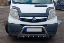 Opel Vivaro 2001-2015 гг. Кенгурятник WT003-4 (нержавейка) фото 2