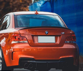 BMW 1 серия E81/E82/E87/E88 2004-2011 гг. Спойлер P-Style (для E82, грунтованный под покраску) фото 2