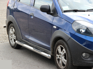 Боковые трубы (2 шт., нержавейка) фото 1 Боковые трубы (2 шт., нержавейка) фото 1