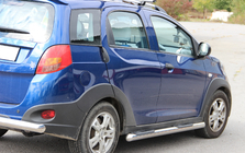 Боковые трубы (2 шт., нержавейка) фото 2 Боковые трубы (2 шт., нержавейка) фото 2