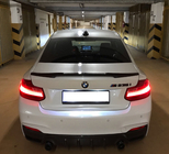 BMW 2 серия F22/F23 2014-2021 гг. Спойлер M4-Style (для F22, грунтованный под покраску) фото 1