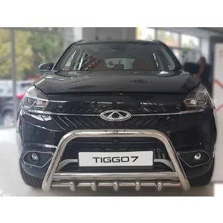 Кенгурятник WT003 (нержавейка) Chery Tiggo 7 2016-2019 гг. фото 1
