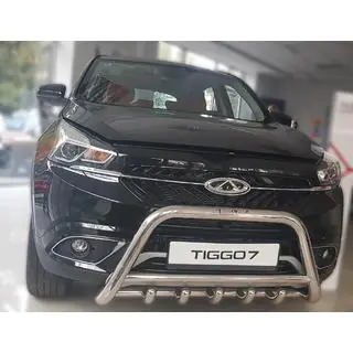 Кенгурятник WT003 (нержавейка) Chery Tiggo 7 2016-2019 гг. фото 2