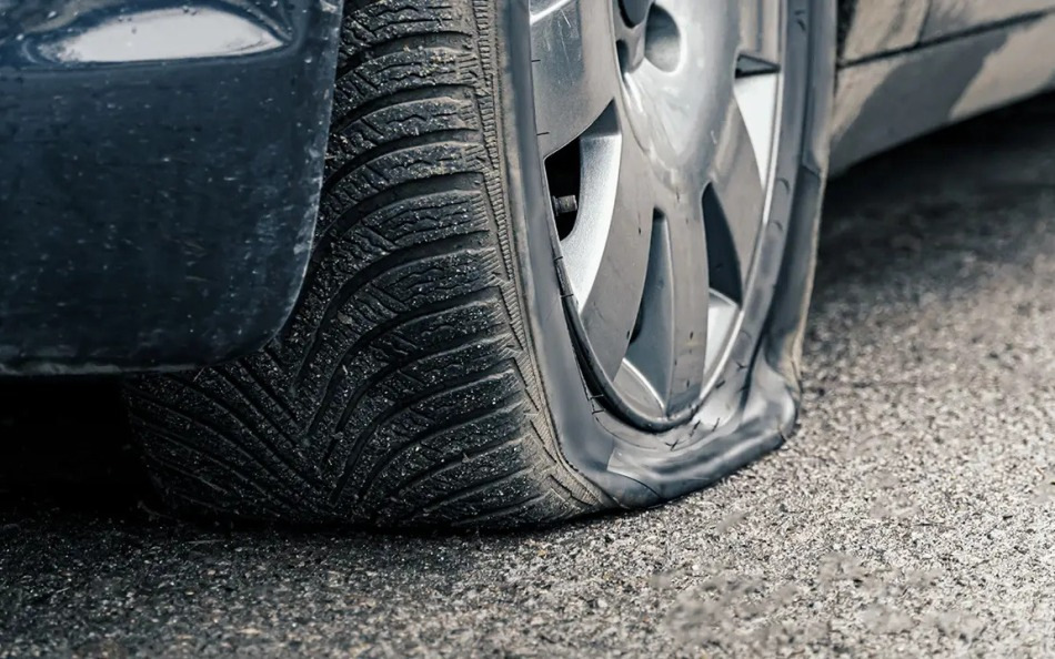 Пробил колесо, а запаски нет: что делать?