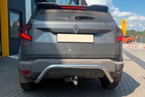 Renault Duster 2024- гг. Задняя защита AK007 (нержавейка) фото 4