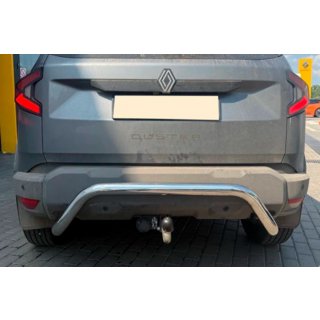 Задняя защита AK007 (нержавейка) Dacia Duster 2024- гг. фото 3