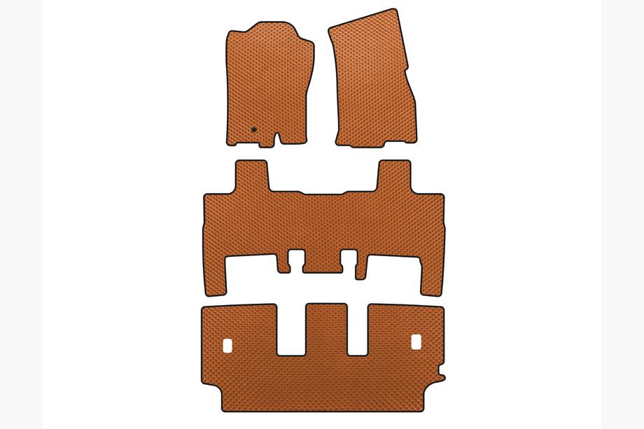 Коврики EVA (2007-2014, Оранжевые) Image