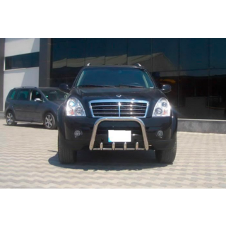 Кенгурятник QT006 (нержавейка) фото 4