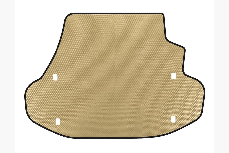 Honda Legend 2004-2012 гг. Коврик в багажник EVA (Бежевый) Image