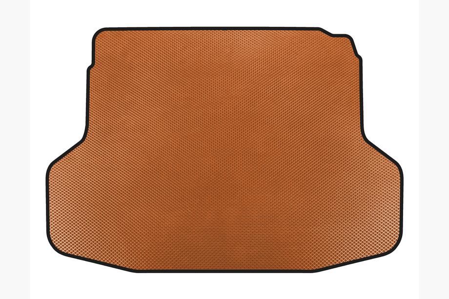 Honda Civic Sedan VII 2001-2006 гг. Коврик в багажник EVA (Купе, Оранжевый) Image