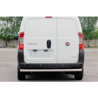 Задняя защита нержавейка Fiat Fiorino/Qubo 2008-2024 гг. фото 2
