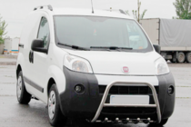 Fiat Fiorino/Qubo 2008-2024 гг. Кенгурятник WT006 (нержавейка) фото 2