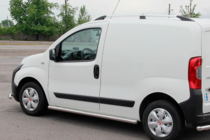 Peugeot Bipper 2008-2017 гг. Боковые трубы Ø60 (2 шт., Нержавейка) фото 1