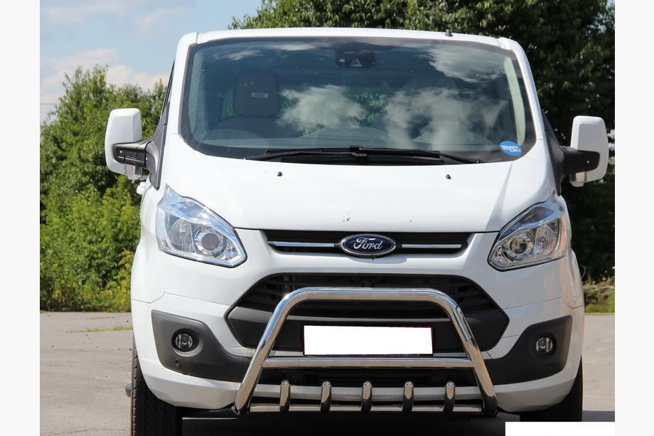 Ford Custom 2013-2022 гг. Кенгурятник WT003 (нержавейка) Image