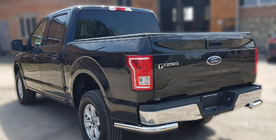 Задние уголки AK003 (2 шт., нержавейка) фото 1