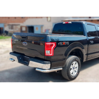 Задние уголки AK003 (2 шт., нержавейка) Ford F-150 2014-2021 гг. фото 3